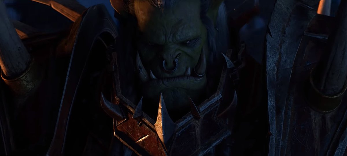 Snowypadre's tweet photo. When Saurfang be all like #NotMyHorde 😡 #WorldofWarcraft #BattleforAzeroth https://t.co/YvyhhrgYop