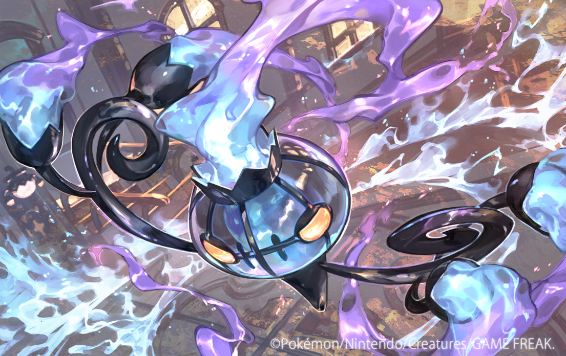 創 Taro So Taro على تويتر ポケモンカード強化拡張パック フェアリーライズ にて シャンデラ描かせていただきました T Co Eep6cgayhv 結構表情のバリエーションを作った子で 最初はウインクバージョンなんかも描いてみてました 頭と手は純粋な炎という