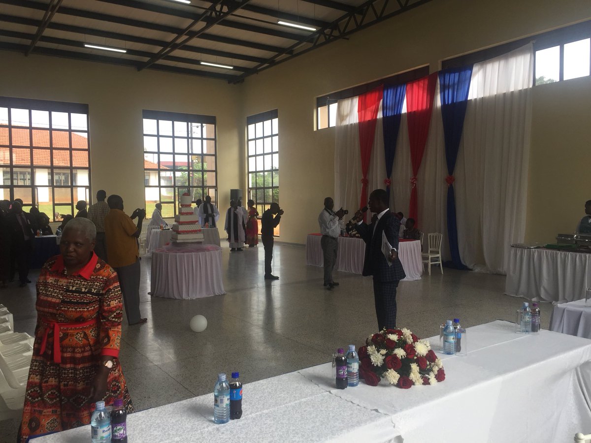 GayazaHighSch's tweet photo. It’s now officially open. Victoria S Kisarale Dinning hall. Dedication to the great service rendered by Mrs Victoria Kisarale https://t.co/MtUdsCGsA5