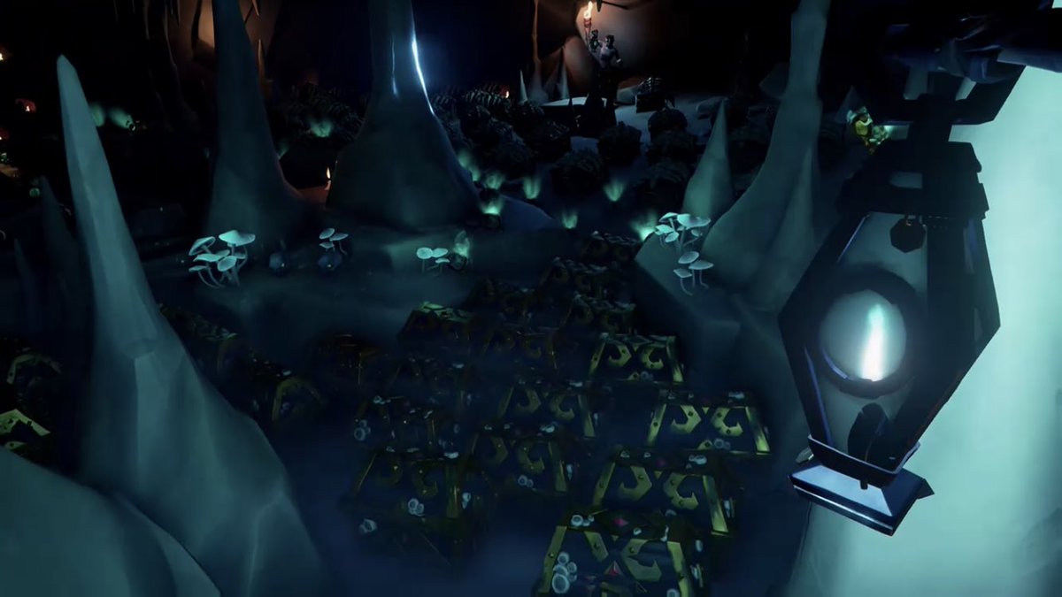 CheshireMermaid's tweet photo. Just WOW! What a wonderful thing I was able to be apart of today, I have never had such an experience on sea of thieves! We have SO MUCH loot! @JakeTheOtherDog @SeaOfThieves #seaofthieves #bemorepirate #allthebooty https://t.co/5nAILPP1F8