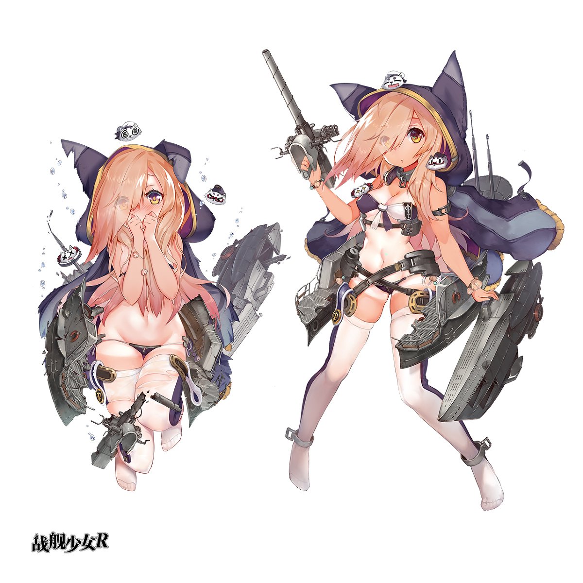 U81改。
雖然是幾年前的圖了(RY
因為是潛艇改造所以特地加上了日燒肌的差分。
https://t.co/QyB7dPl8gu
#戦艦少女R 