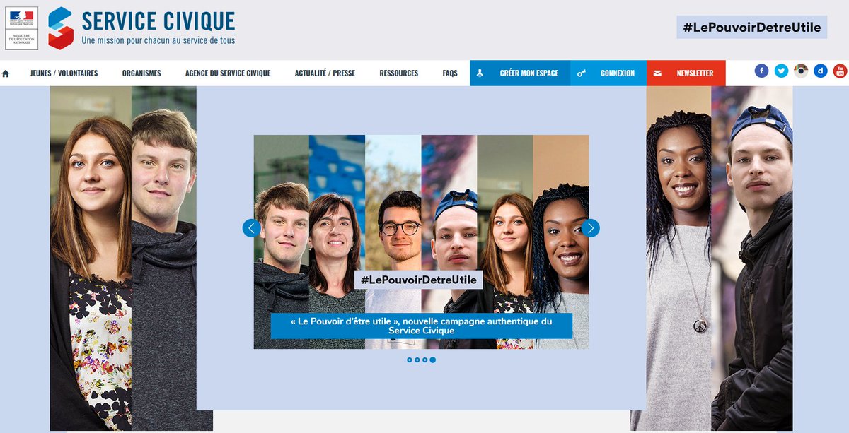 #ServiceCivique Vous avez entre 18 et 25 ans (30 ans si vous êtes en situation de  handicap) et vous voulez effectuer une mission d'intérêt général ? La DGFiP propose 500 missions de service civique à compter du 4 octobre  2018. RV sur service-civique.gouv.fr #LePouvoirDetreUtile