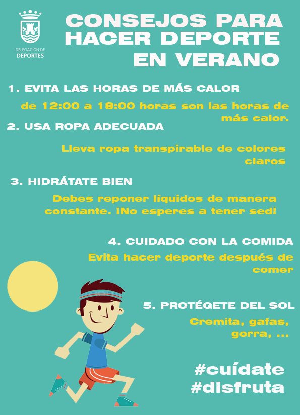 Consejos para hacer deporte en verano - Danacol