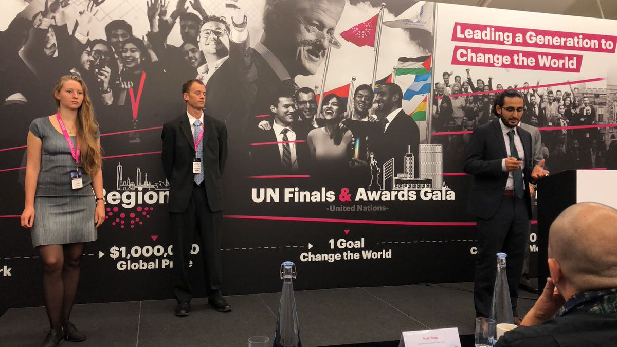 First Pitch of the day! Noor Medical! Who this week installed their prototype on castle grounds!! Stay posted to hear more about them 👀🏰 #HP18