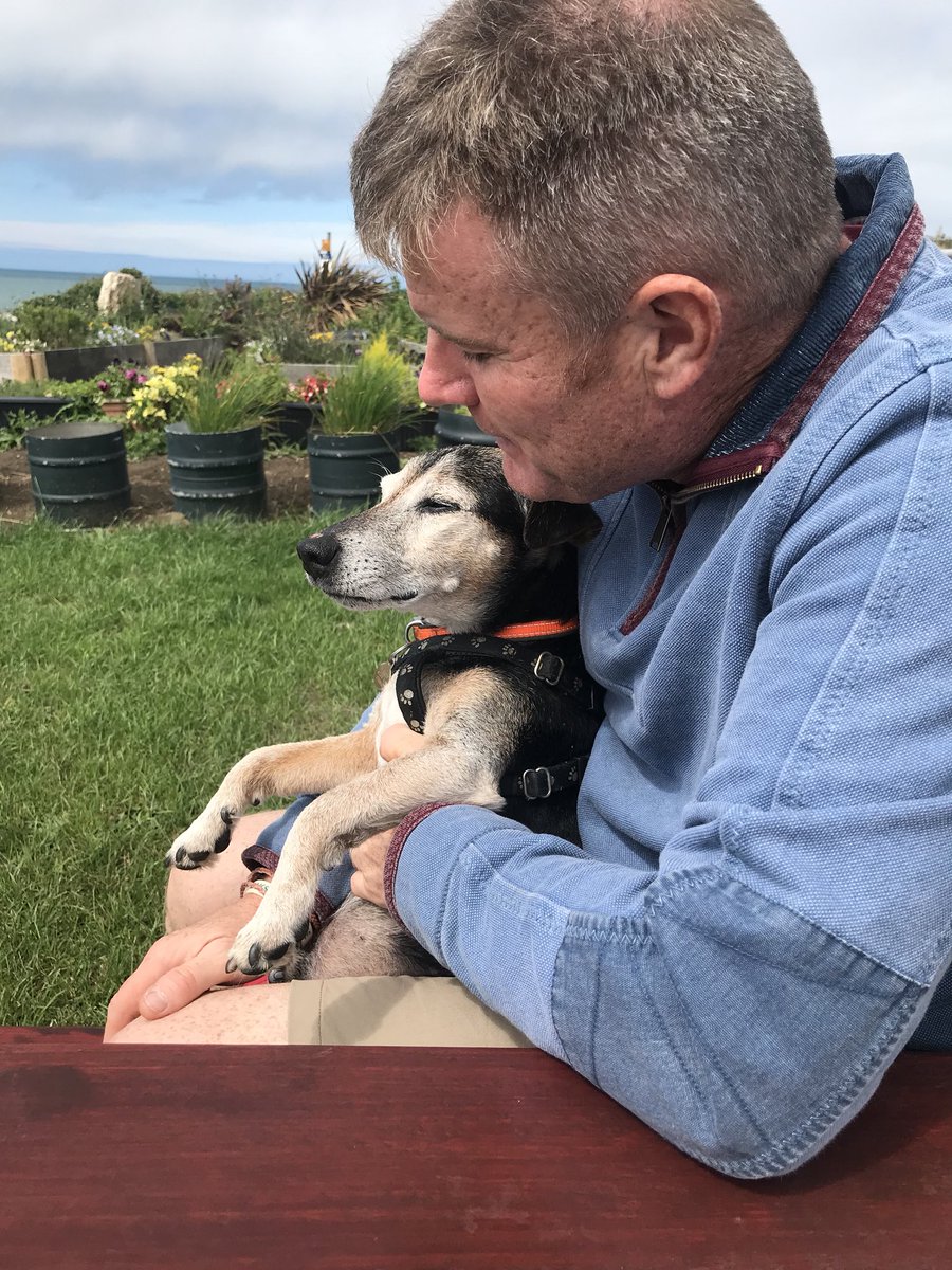 MrTimney's tweet image. Two old men having a rest and a pint.