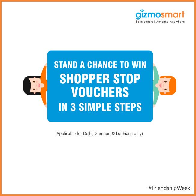 GizmoSmart's tweet image. This #FriensdhipDay, Stand a chance to win Shopper Stop Vouchers in 3 simple steps:
1. Like the post &amp;amp; page
2. Tag your 10 friends
3. Share it on your timeline.
Note: Only applicable for Delhi, Gurgaon and Ludhiana
#FriendshipWeekContest
*T&amp;amp;C apply