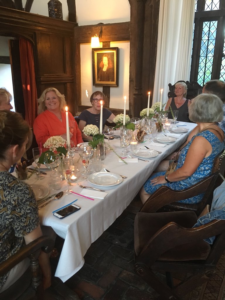 Superb ‘Supper Club’ at Stoneacre House, Otham! What a find! Stunning location, gorgeous food and fantastic host. Thank you Shaun and Helena. #NationalTrust #Kent #foodie