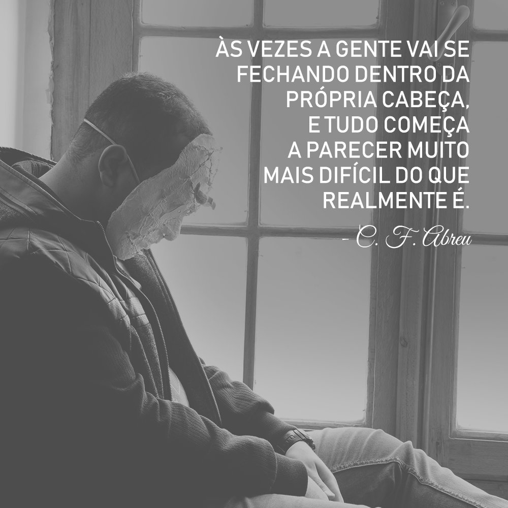Nos tornamos prisioneiros da nossa própria mente.
#poeta #poema #poesia #texto #autor #prosa #frase #sentimento #pensamento #escritor #pensador #cfa #caiofernandoabreu #quesejadoce