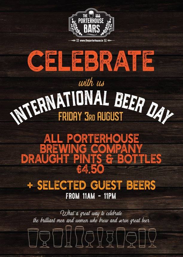 Happy International Beer Day!! A day that should always be celebrated 🍻 Time to cheers to the amazing Men &amp; Women who brew &amp; serve great beer 💪 #InternationalBeerDay #BeerDay #CraftBeer