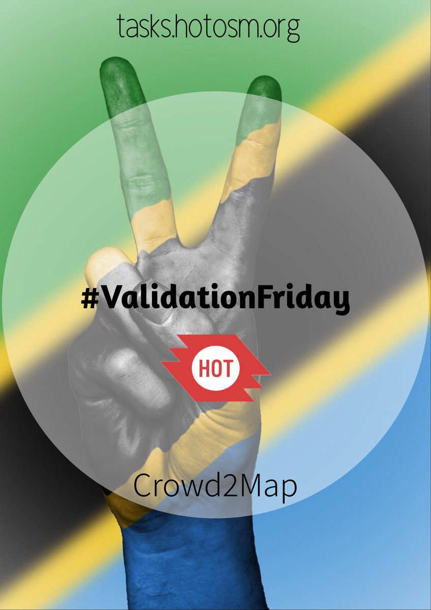 Crowd2Map's tweet image. Hello August, we have so much to share.

#ValidationFridays 

tasks.hotosm.org

#Crowd2Map #Tanzania