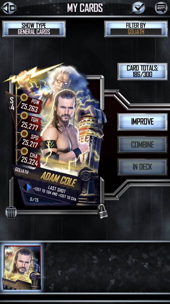 hehehdd6's tweet photo. First goalith fusion! #WWESuperCard https://t.co/j7YXxAmIVg