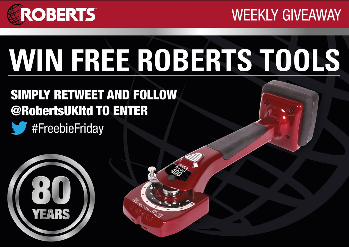 We are starting the countdown to the <a href="/FlooringShow/">The Flooring Show</a> by giving away one FREE Roberts Limited Edition Knee Kicker every week leading up to the show on the 16th September! RT &amp; like for a chance to win #FreebieFriday <a href="/fita_training/">fita floor training</a> <a href="/thenicf/">nicf</a> <a href="/CFA_Association/">The Contract Flooring Association</a> <a href="/CFJMagazine/">CFJ Flooring Journal</a>