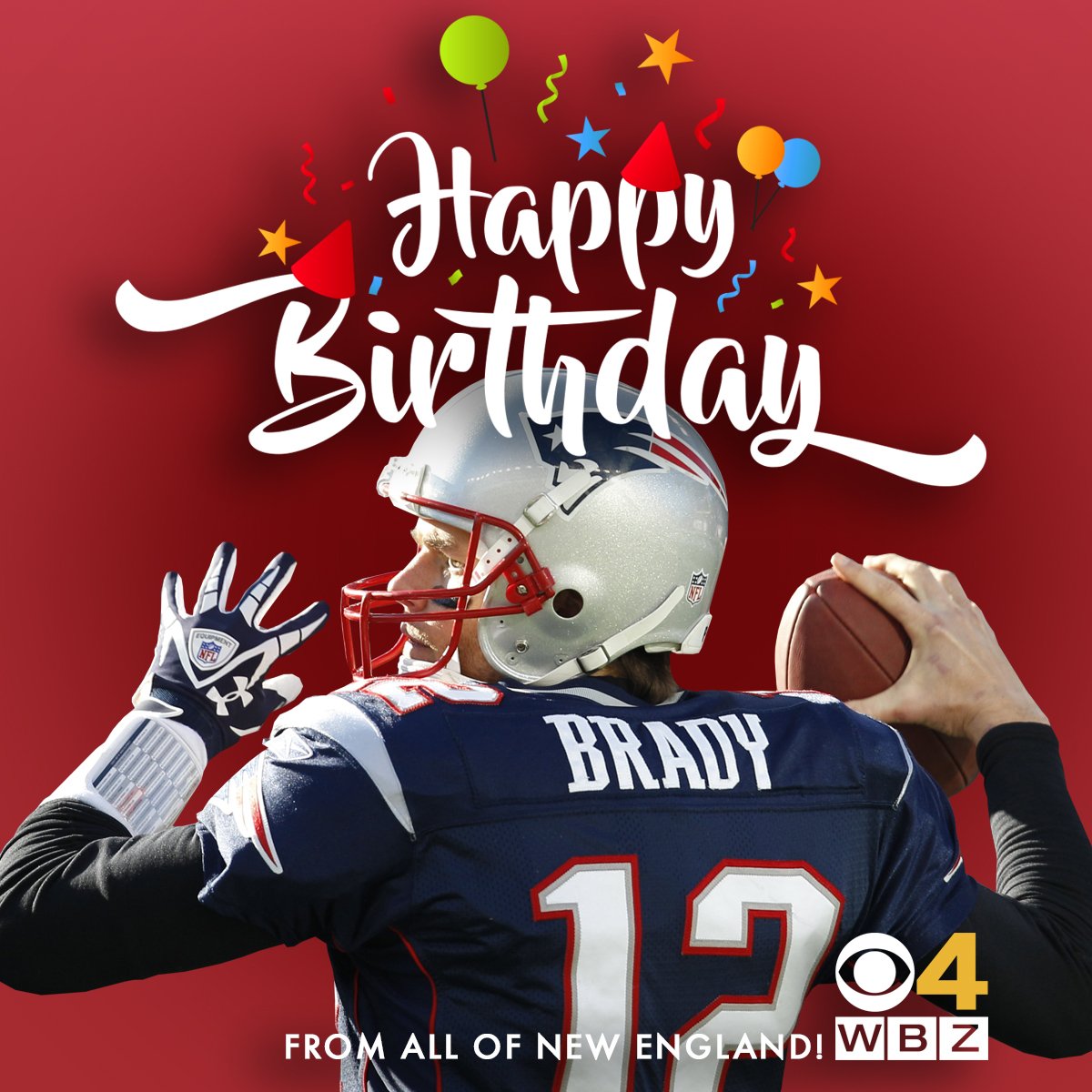 HAPPY BIRTHDAY, Tom Brady! Here\s to 41 being your best year yet! 