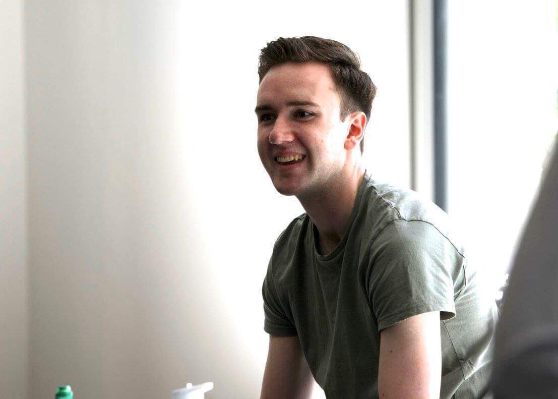 ogteatersweden's tweet photo. fifth member of the cast: our last-minute hero niall! niall is new to the role and we’re so excited to see what he brings to the character of the doctor! https://t.co/qrassAwO1v