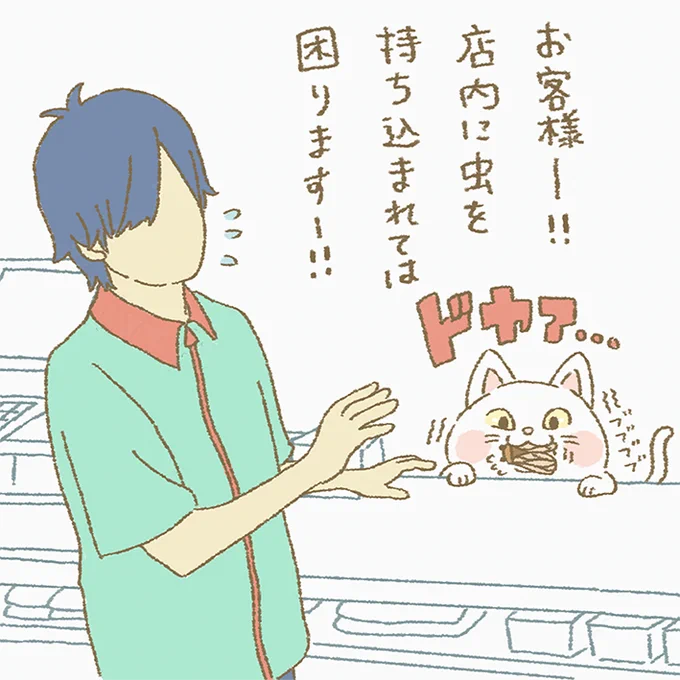 おっと!!!!
ありがとうございますぅぅぅ…

#もちもち #お客様困ります #ネコ 