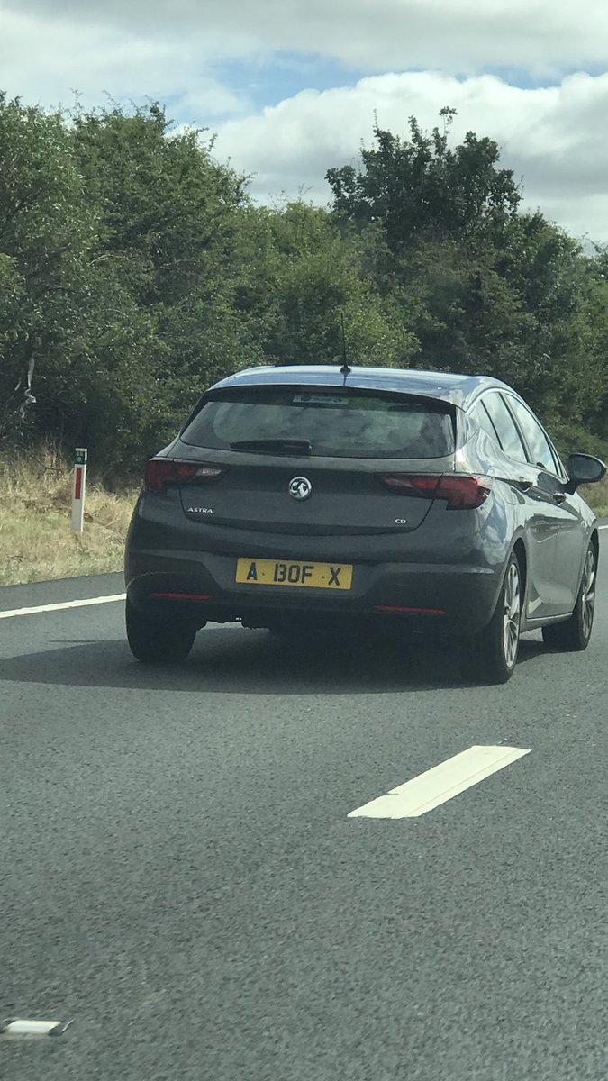 foolishkipper's tweet photo. @WMPolice might want to keep an eye out for this 🛎 swerving, fast lane hogging, using his phone and sporting a suspicious number plate 🤔 https://t.co/InlGCToLnL