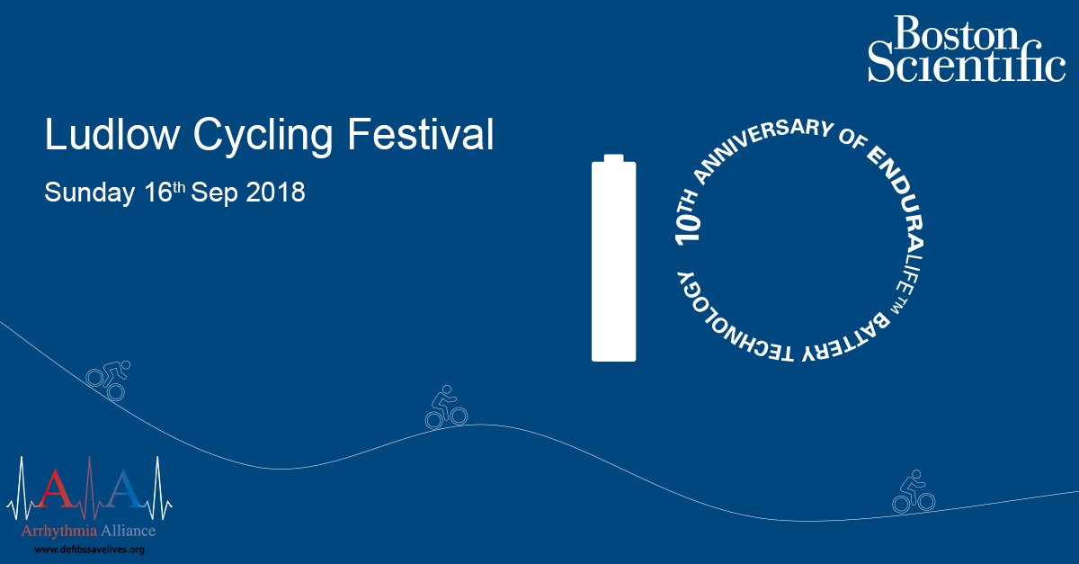 This September our UK #RhythmManagement team are taking part in an endurance bike ride to raise money for #AEDs. To Join them enter here: bit.ly/2Mfq2wd #SuddenCardiacArrest