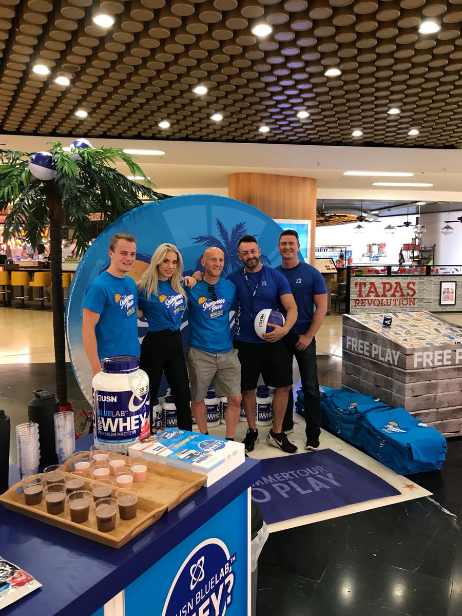 USN_UK's tweet photo. IT’S HERE ‼️

The #USNSUMMERTOUR has arrived! Come and say hi 👋 We are located on the first floor of @grandcentralbirmingham next to @hollandandbarrett 

Stop by the stand to win some amazing prizes and find out how you can be in with a chance to win a holiday to Marbella! 😎 https://t.co/cLWLwEkk4G