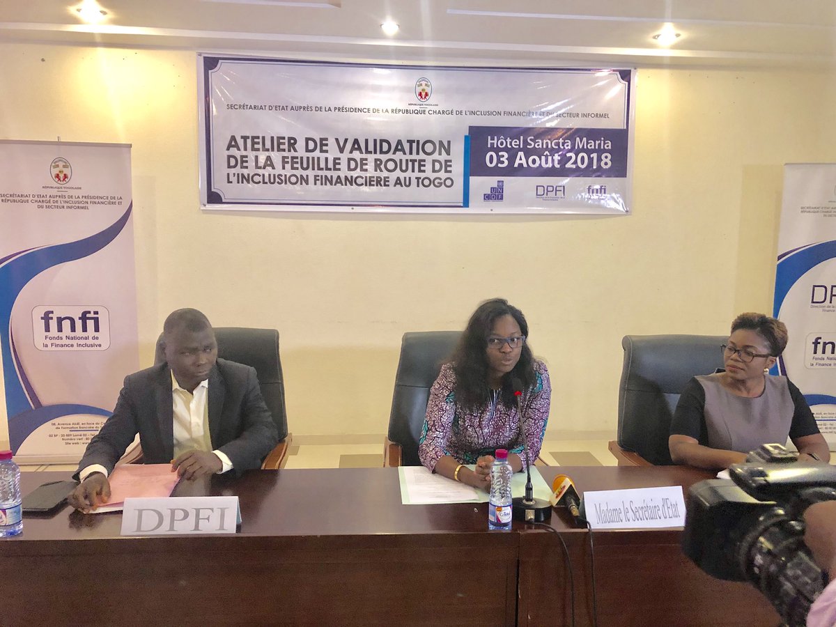 RodrigueBakali's tweet photo. Ouverture ce matin de l'atelier de validation de la feuille de route de #l'inclusion financière au #Togo
#SEIFSI
#FNFI https://t.co/gdwYnibq2m