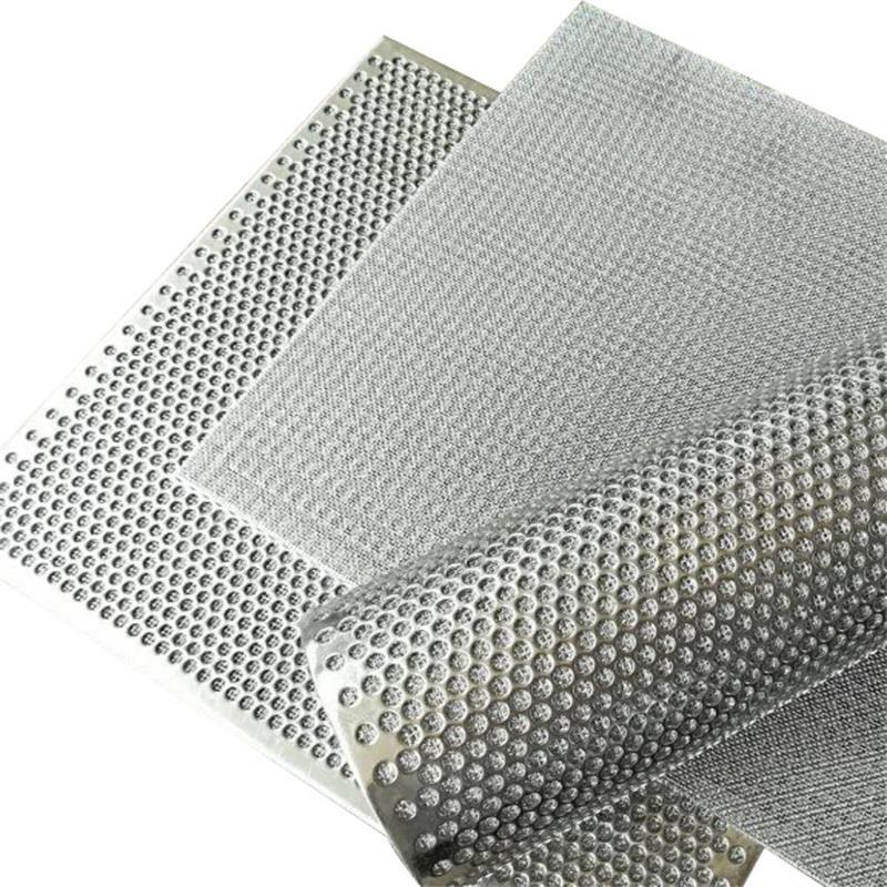 IanLee90014693's tweet image. This is sintered together with one layer perforated plate and several layers of wire mesh to form a strong yet tractable plate. #sinteredMeshLaminate #perforatedMesh #stainlessSteelFilterScreen #metalScreen #cleanableFilterScreen