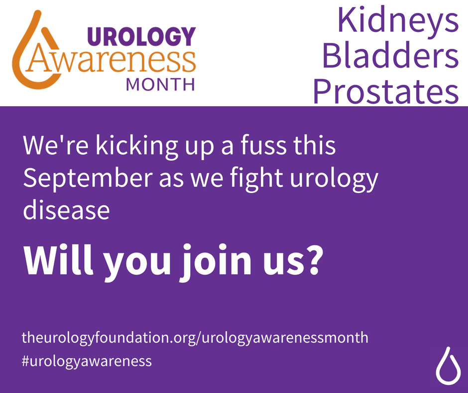 TUF_tweets's tweet photo. Find out how you could get involved with Urology Awareness Month this September: https://t.co/2zhu70bVTT

#urologyawareness https://t.co/x5jZrF6cOY