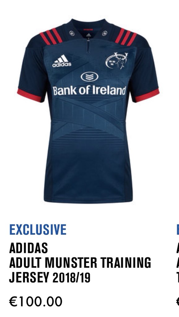 munster training jersey