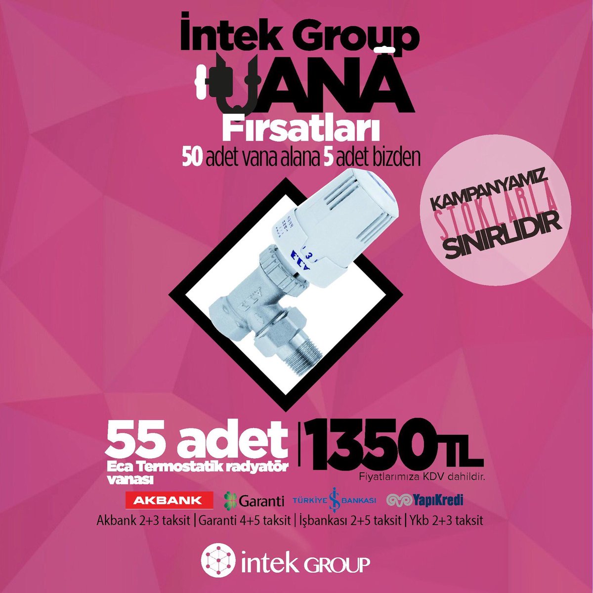 intekticaret's tweet photo. İntek Group Vana Kampanyası için bize ulaşabilirsiniz.
https://t.co/iBnEsyETyk

#intek #in_therm #mrl300rf #mrl300 #mrl200rf #mrl200 #intherm #intekgroup #vana #eca #radyatör #radyatörvanası #ecavana #kampanya #indirim #ısıtmasoğutma #stok https://t.co/6k5hi4CQDZ