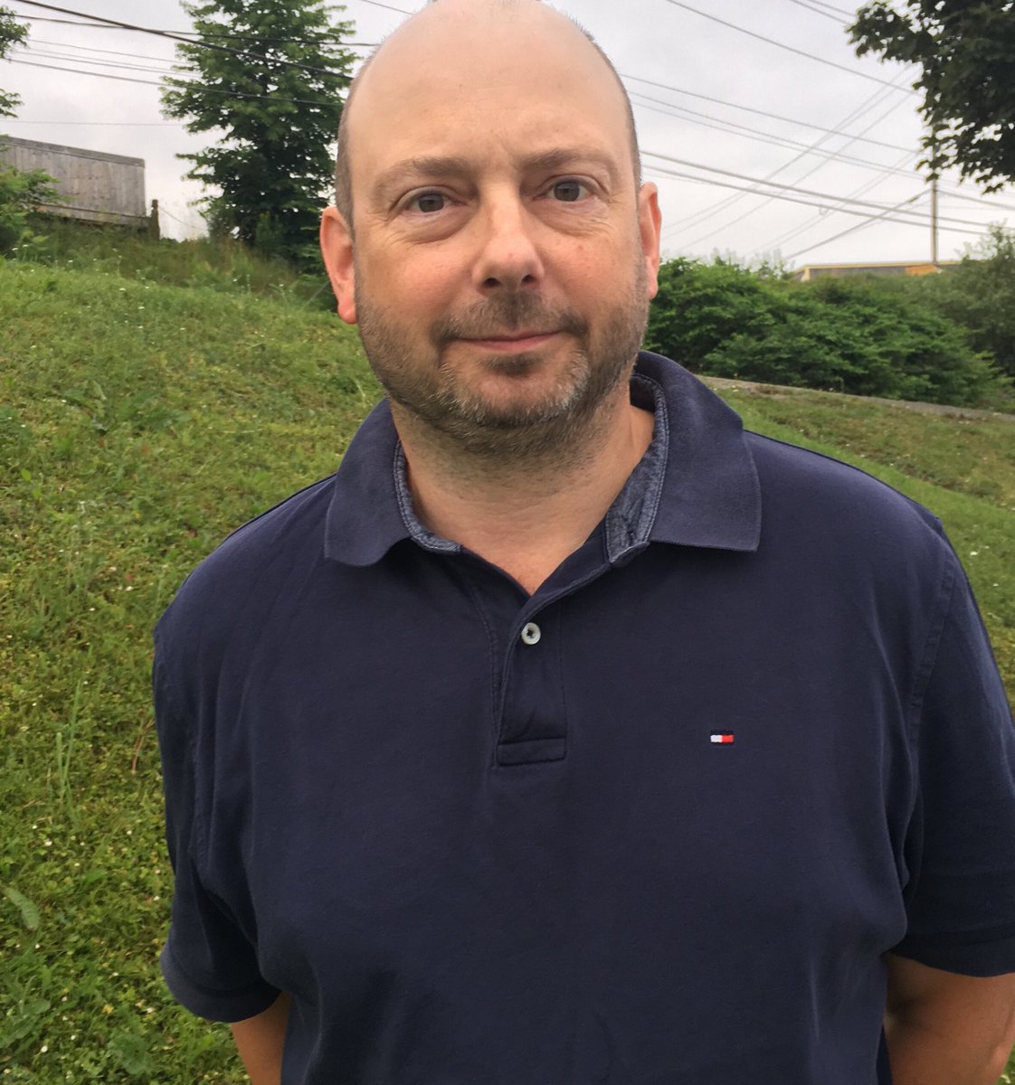 centralmorning's tweet photo. Biology instructor Barry Hicks of @CNA_News Carbonear campus will chat with ⁦@centralmorning at 7:40am about the European Wool Carder Bee. The species has been seen in the province and is believed to be a threat to Newfoundland bee populations. https://t.co/Xtuw1jGKBj