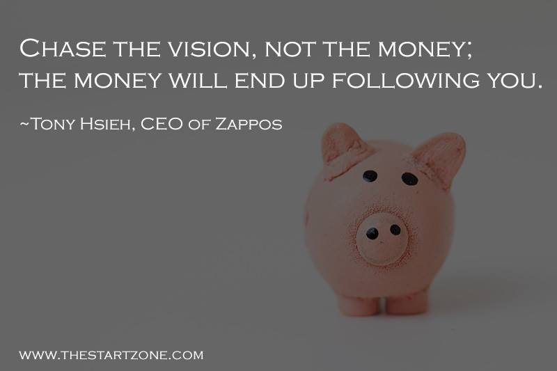 Have a vision and chase it. Perservere, and the rewards will come. #quotes #Entrepreneurship #creativity