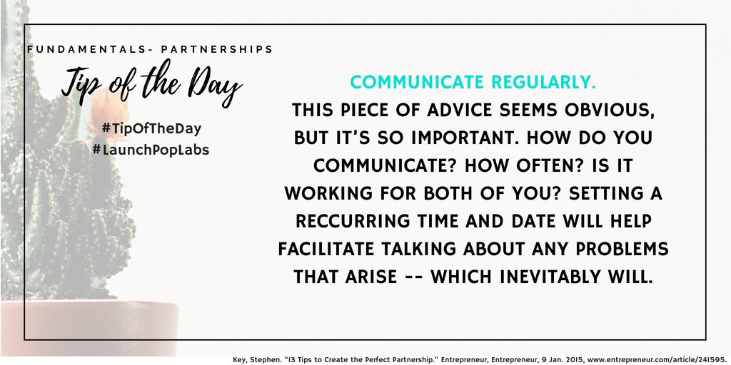 launch_pop's tweet photo. Tip of the Day!
#LaunchPopLabs #FridayFundamentals #TipoftheDay https://t.co/4BCgkZA8EN