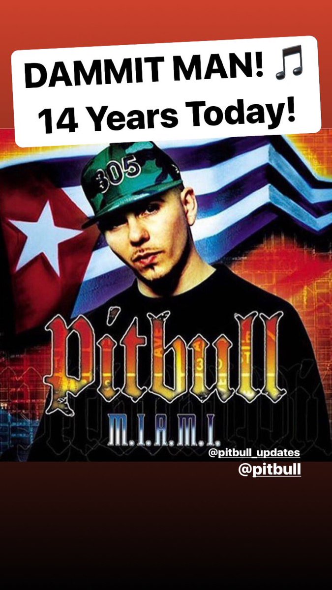 SerinaPitbullFU's tweet photo. @pitbull_updates @pitbull_updates DAMMIT MAN! Can’t believe it 14 years today!

ALWAYS be a fave album of mine..so many memories 

#pitbull #MIAMI #MoneyIsAMajorIssue  @pitbull https://t.co/4Mth6nI7IF