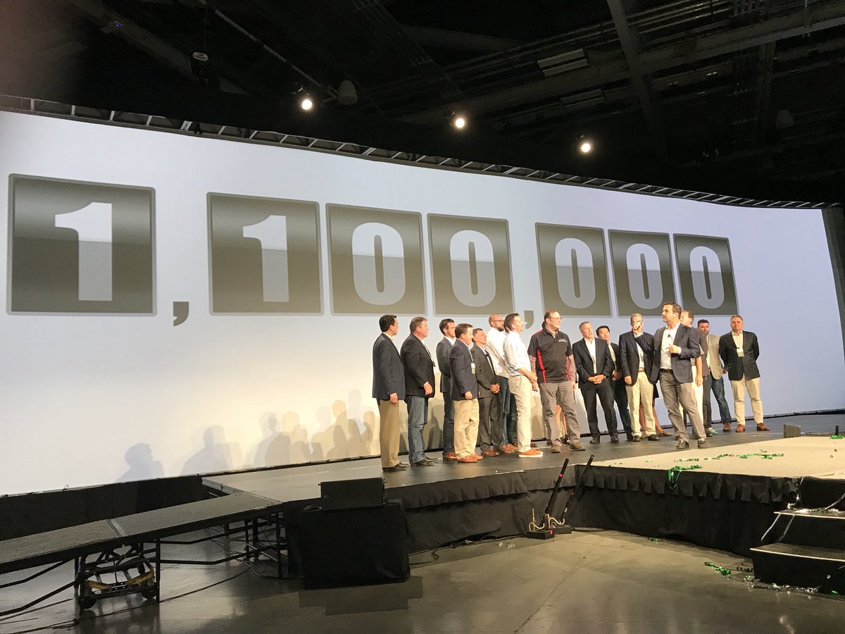 The #RTRX18 community this year raised $1.1 million for cancer research.