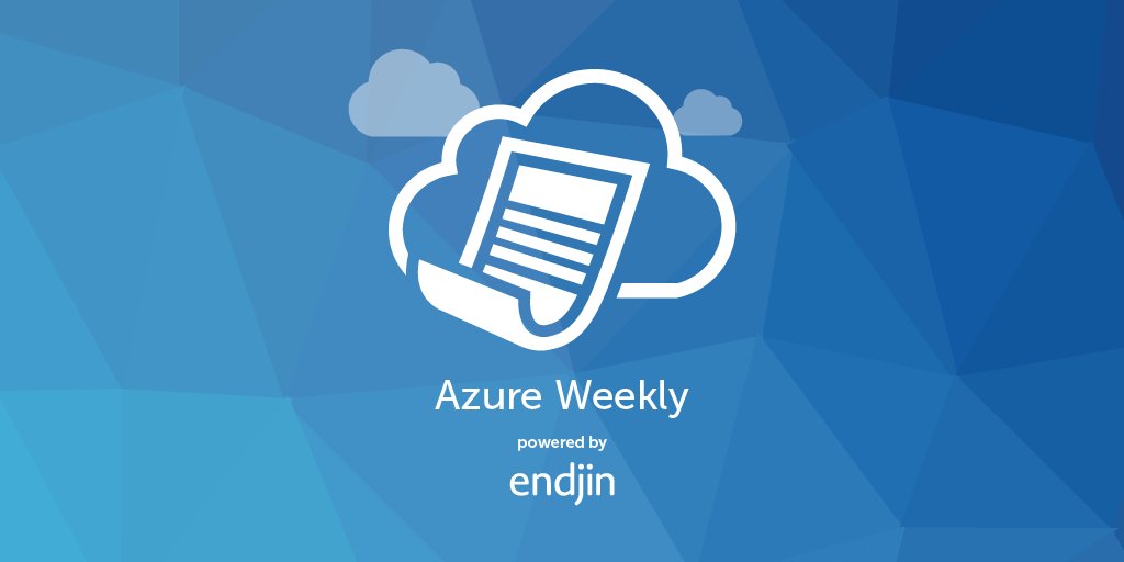 AzureWeekly's tweet image. Recover #AzureBlobStorage Data by enabling Soft Delete buff.ly/2v2dbXq. Access more awesome content from the #Azure ecosystem every week, subscribe to .@AzureWeekly, powered by .@endjin buff.ly/2FLYAHh #Storage