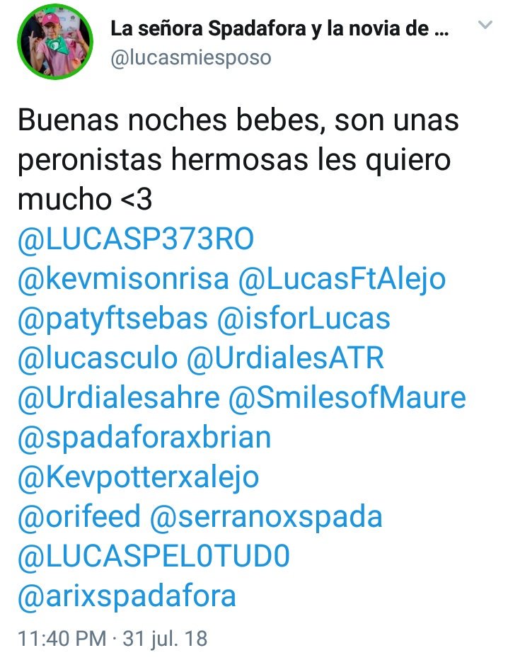 spadaforafails's tweet image. peronistas @lucasmiesposo