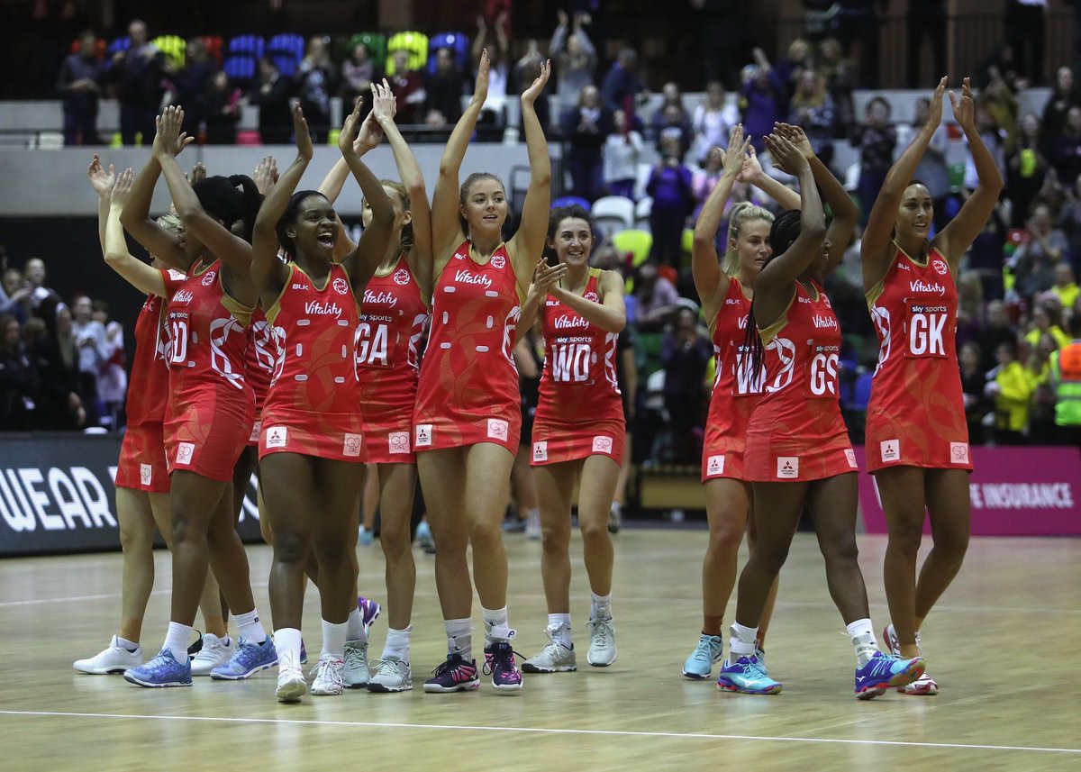 EnglandNetball's tweet image. Netball fans – your 🌹s need YOU now!

Crucial decisions about the future funding of high performance sport are currently being made so UK Sport need to hear how the Roses' recent success has inspired and influenced you!

👉 survey.euro.confirmit.com/wix/1/p1865845…

#ItsUsItsNow #RosesRISING