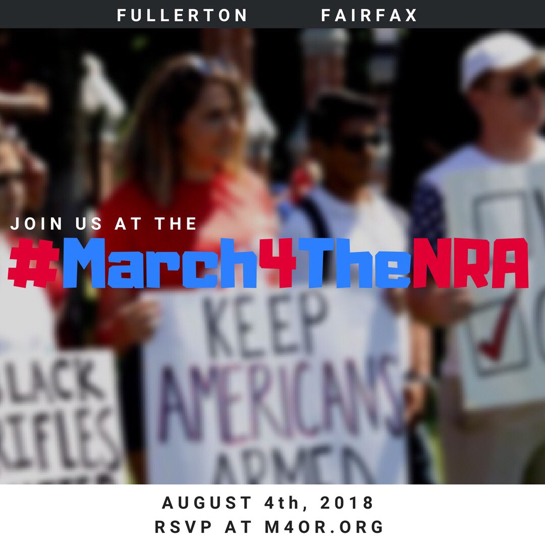 M4OROfficial's tweet photo. Join us. #March4TheNRA https://t.co/UEOf8UAdVZ
