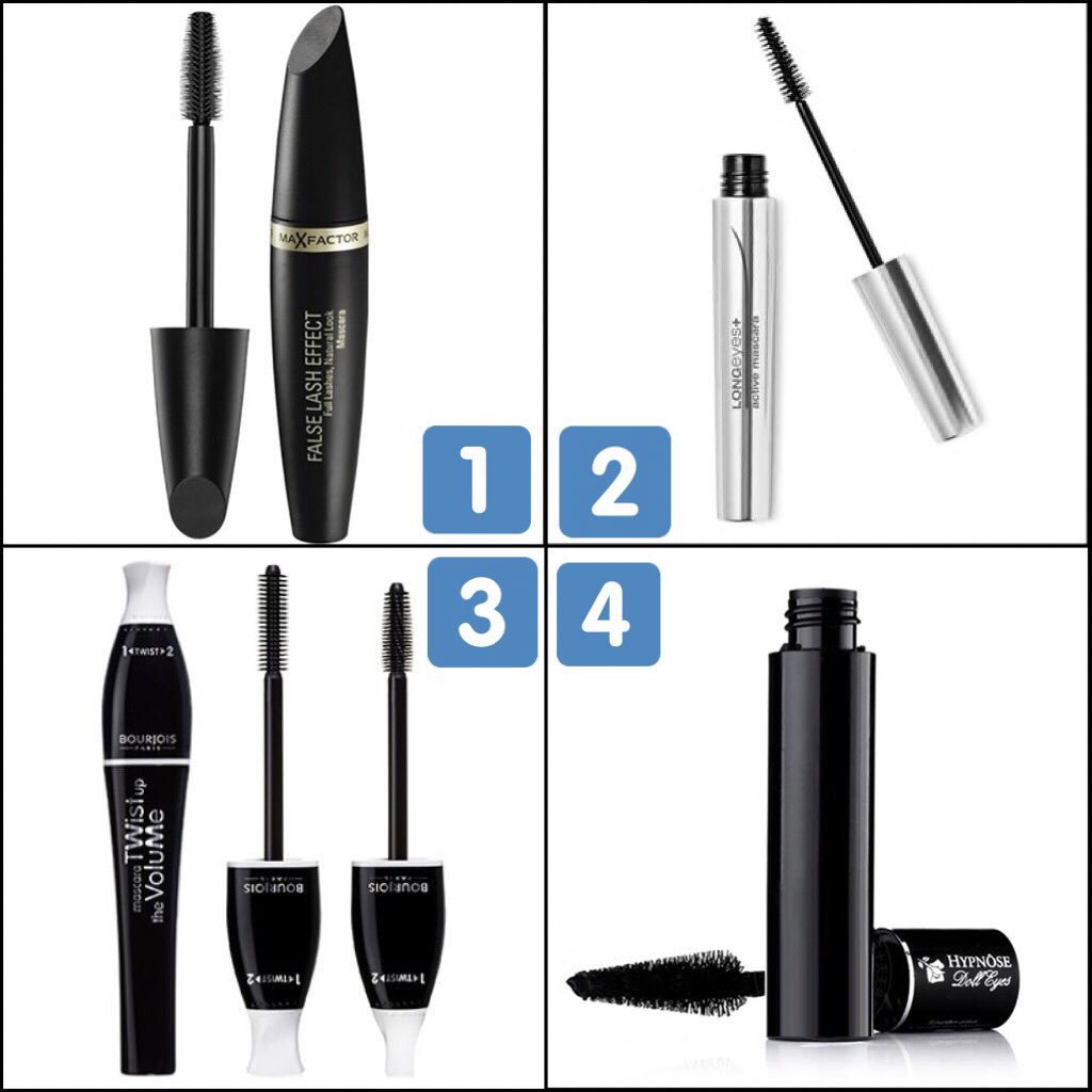 Hayamhairstyleh's tweet photo. The Best Mascaras that I used 😍😩🔥♥️✨
1️⃣“@MaxFactorUK ” false lash effect
2️⃣”@KikoMilanoUK ” long eyes
3️⃣”@BourjoisIreland ”twist up the volume
4️⃣ “@LancomeUSA ”hypnose doll eyes
#ماسكارا #رموش #مكياج
#eyelashes #mascara #max_factor #kiko #bourjois #lancome https://t.co/hlelfo6P0b