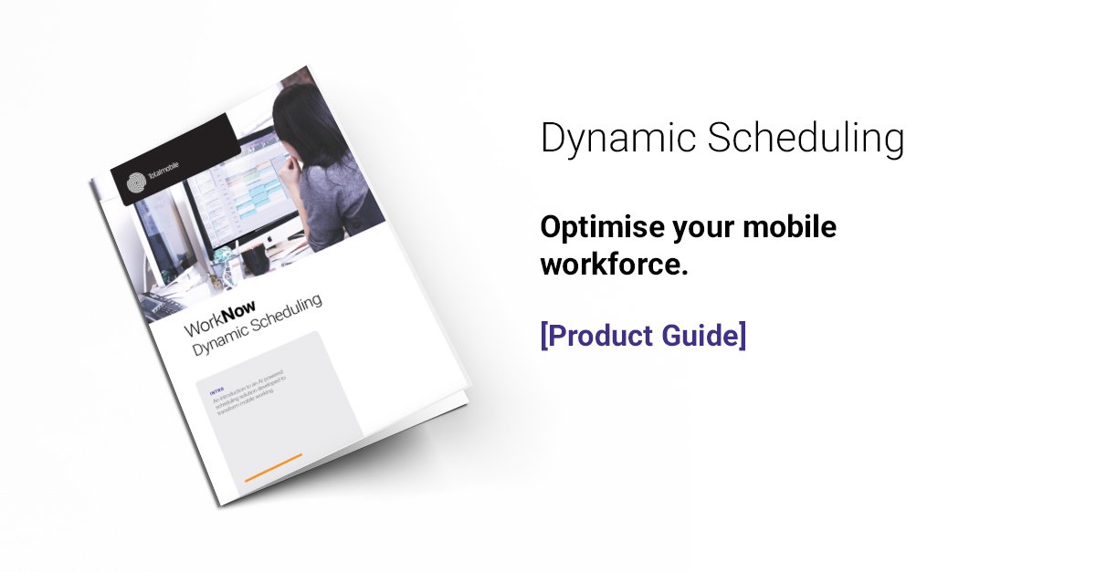Totalmobile's tweet image. Dynamic #scheduling is a powerful #mobileworking solution that ensures your schedulers have the tools to effectively distribute resources where they are needed most.
Read more about #DynamicScheduling: totalmobile.co.uk/resources/work…