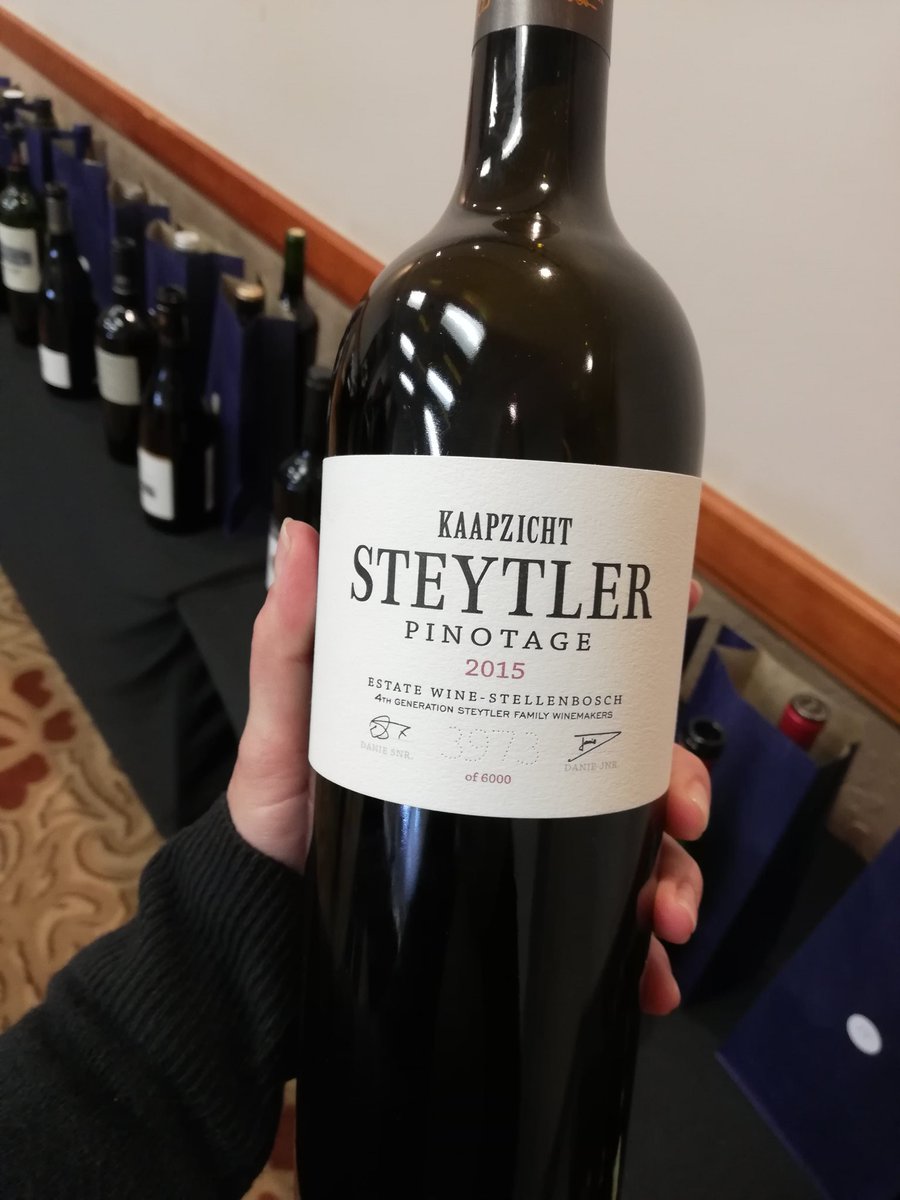 Some (personal favourite) big guns at the #AbsaTop10Pinotage tasting this morning.