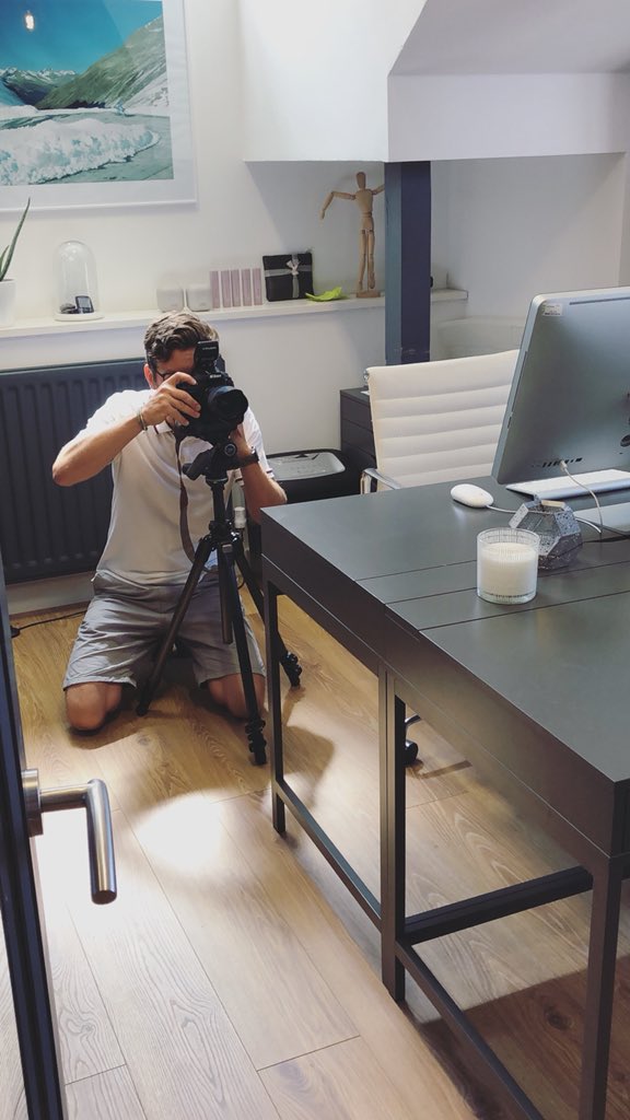 With the studio looking all prim and proper @ramazes has popped in to capture some shots of us in action