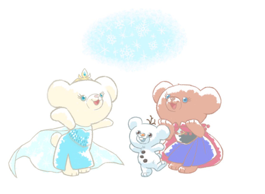 ユニベア用のアナと雪の女王コスチューム」もすごく良かったけど