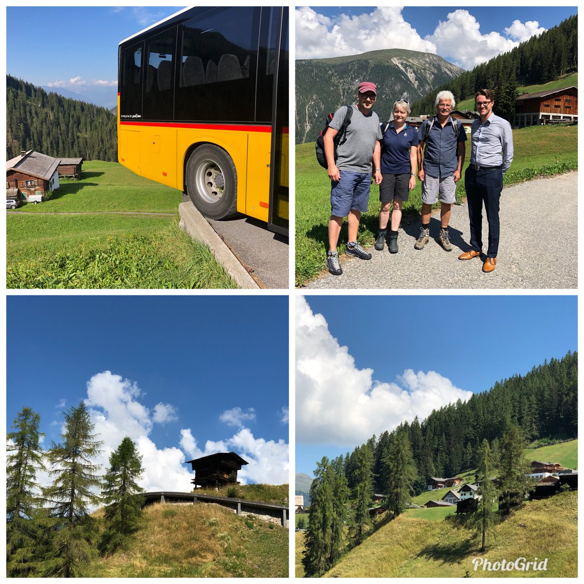 jacquelinefehr's tweet photo. Mit dem neu gewählten Bündner Regierungsrat Peter Peyer @pptrin , Grossrat Philipp Wilhelm @_PhilippWilhelm und Alt-Nationalrat Andrea Hämmerle im schönen Monstein, einem alten Walserdorf.@SP_Graubuenden @spzuerich https://t.co/vuiQXLZuB9