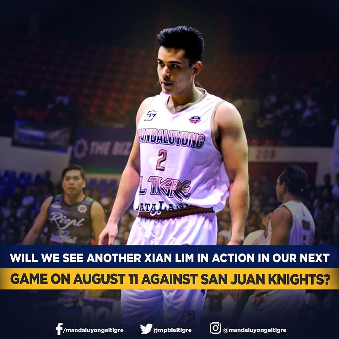 UnitedKimXian's tweet photo. Regrann from @mandaluyongeltigre - Support your Mandaluyong El Tigre on August 11, 7pm in Valenzuela City against San Juan Knights! #GrowlAsOne #XianLim #MandaMentality #Mandaluyong - #regrann https://t.co/fmc9mOeISh
