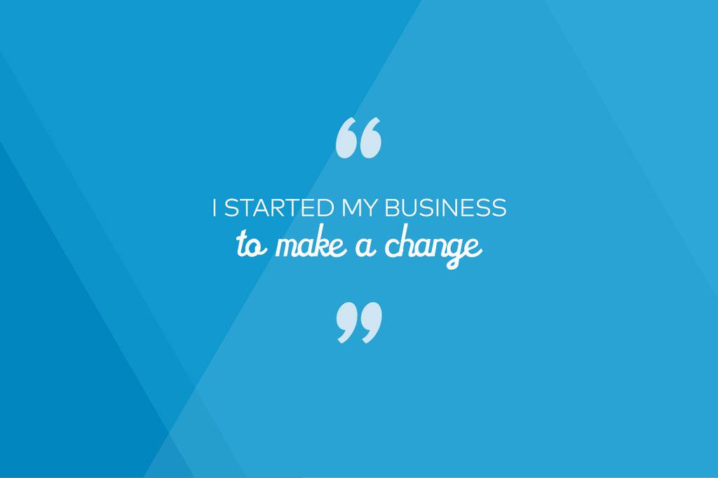 Vistaprint's tweet image. What feels like a regular part of running your #smallbusiness could mean the world to your community #smallbizbigimpact