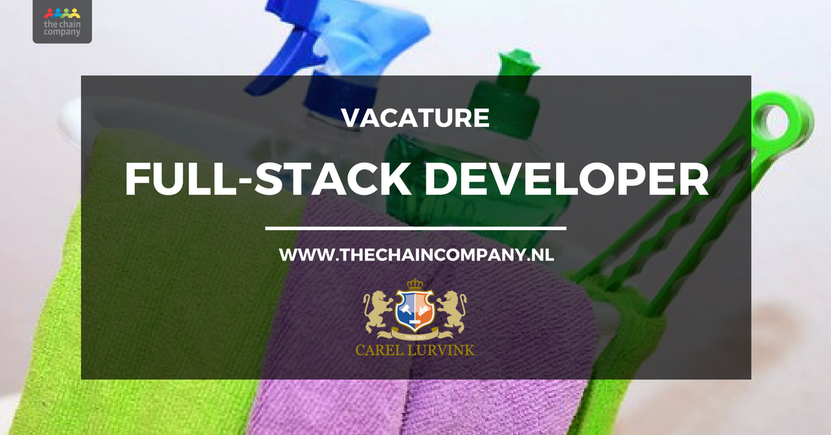 Ben jij de professional die met het bouwen van moderne applicaties onze front- en back-end verder gaat professionaliseren? Dan zijn wij op zoek naar jou!

🌍Vacature: bit.ly/2O58u6A
📩Contact: femke.startmann@thechaincompany.nl
