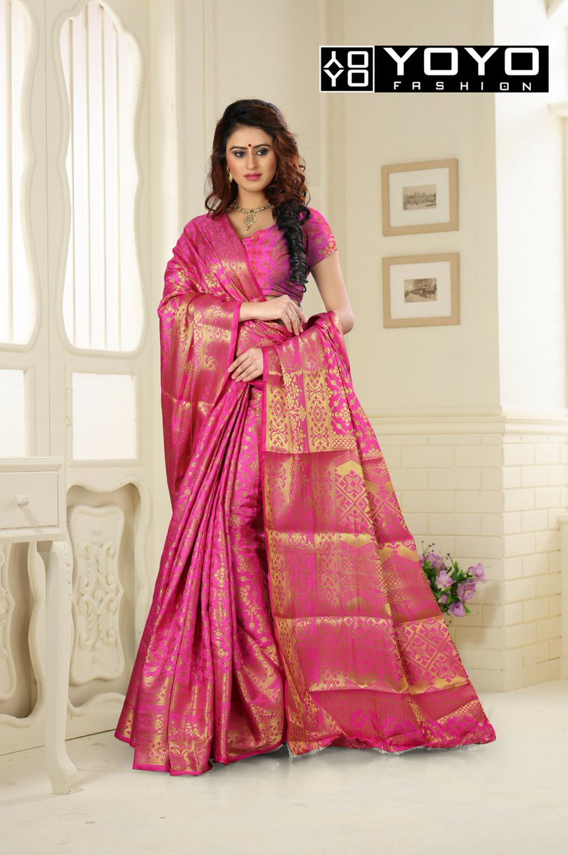 Designer Pink Jacquard Silk Saree at #YOYOFashion.👗✨

Call or Whatsapp for more info here : +91-8000588688

#Style #Fashion #Saree #SilkSaree #Ethnic #JacquardSaree #indianSaree #Blouse #outfit #indiandress #DesignerSaree #FestiveSaree #BridalSaree #PartywearSaree #YOYOFashion