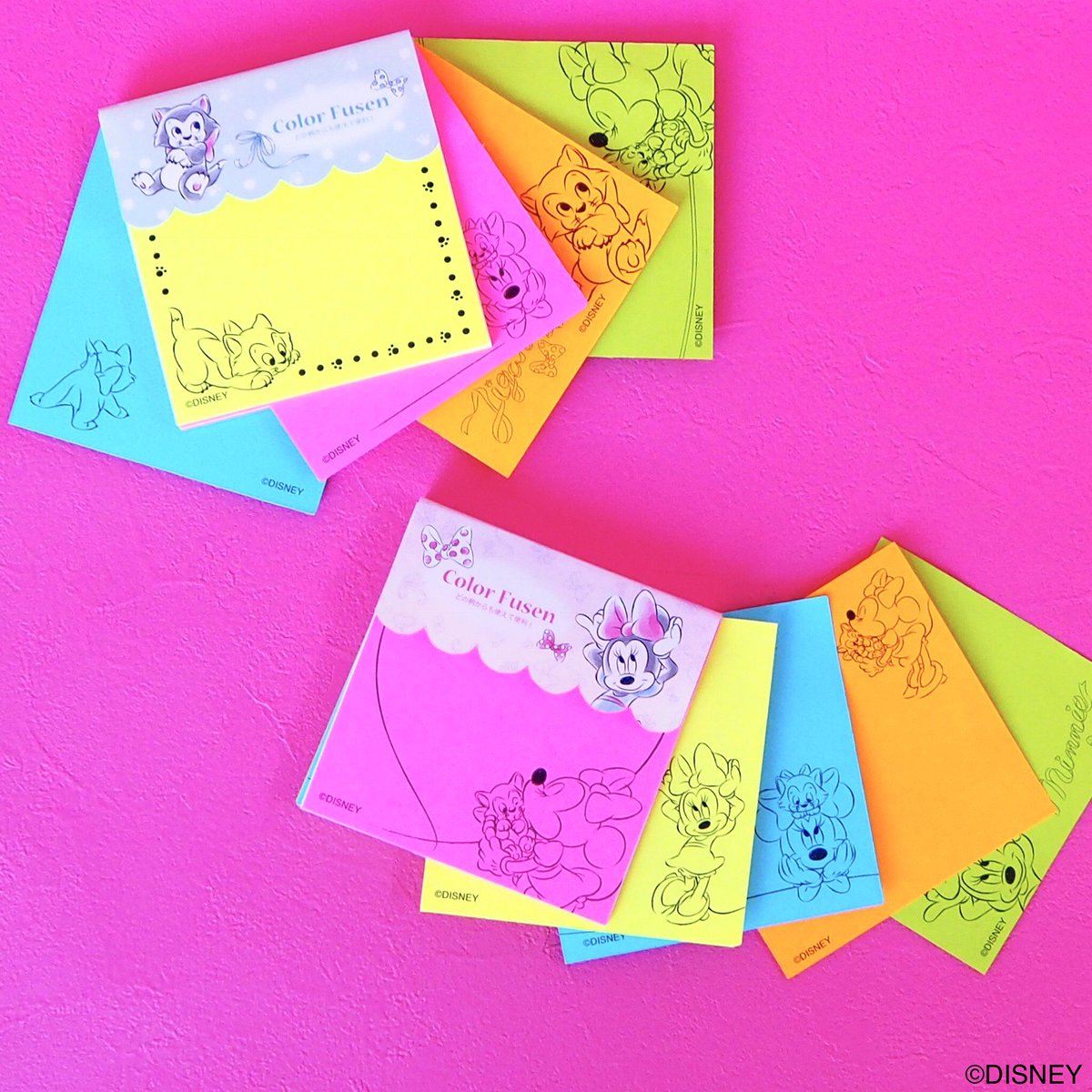 Its Demo Twitterren 人気の箔タイプのマスキングテープは4柄 夏にぴったりの蛍光カラー付箋もおススメ 箔マスキングテープ 480 Tax カラー付箋 580 Tax オンラインはこちらhttps T Co 09s7ynkf17 Disney ディズニー ミニー Minnie フィガロ Figaro