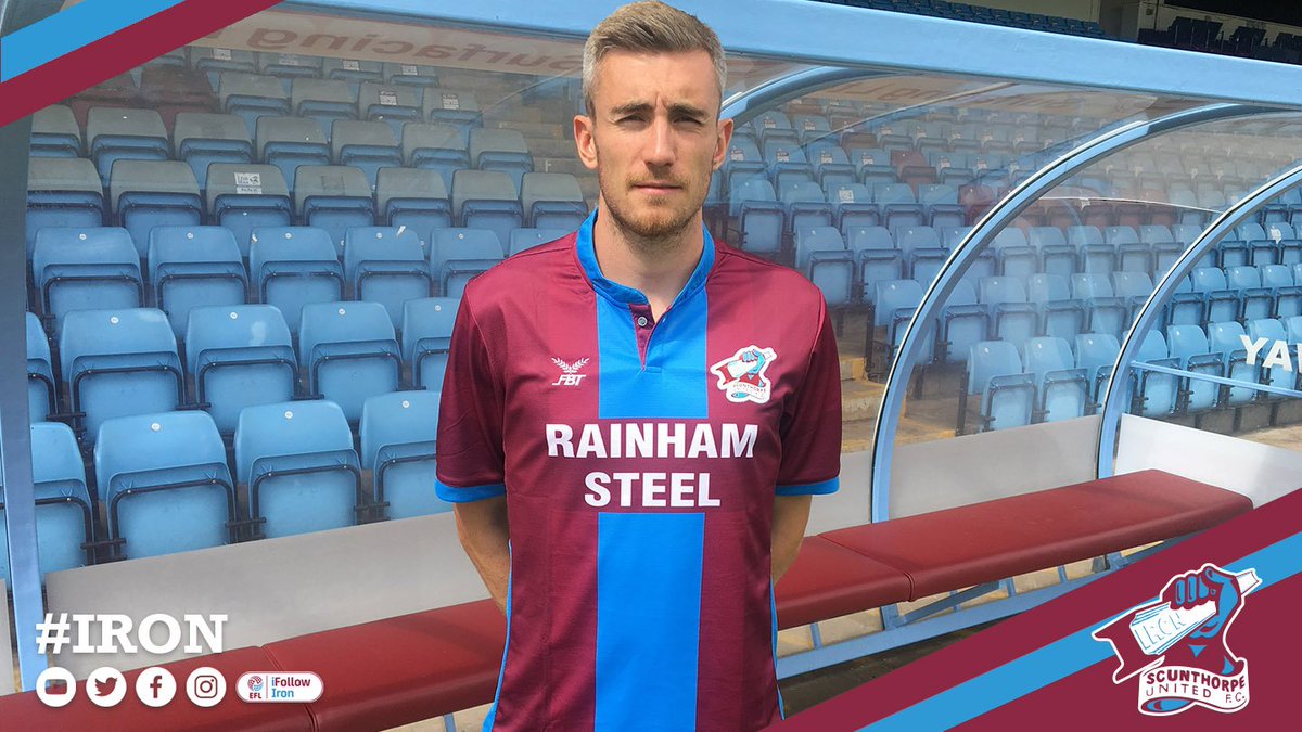 SUFCOfficial's tweet photo. ✍️ SIGNING: Scunthorpe United have completed the signing of midfielder Matthew Lund for an undisclosed fee from Burton Albion - https://t.co/TU2GwxpZo7

The 27-year-old pens a two-year deal to become our latest summer addition. https://t.co/ugHP6Dl66k