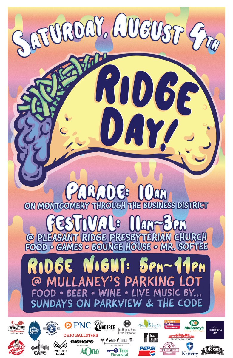 GCDeli_TheRidge's tweet photo. The Bistro is rocking in The Ridge this weekend with Los Honchos tonight at 8pm, Ludlow Trio Saturday night at 8pm, and Ridge Day &amp; Night - Pleasant Ridge, OH Saturday! Join us for the parade on our patio 🎉 https://t.co/11qH5ZZ0eZ