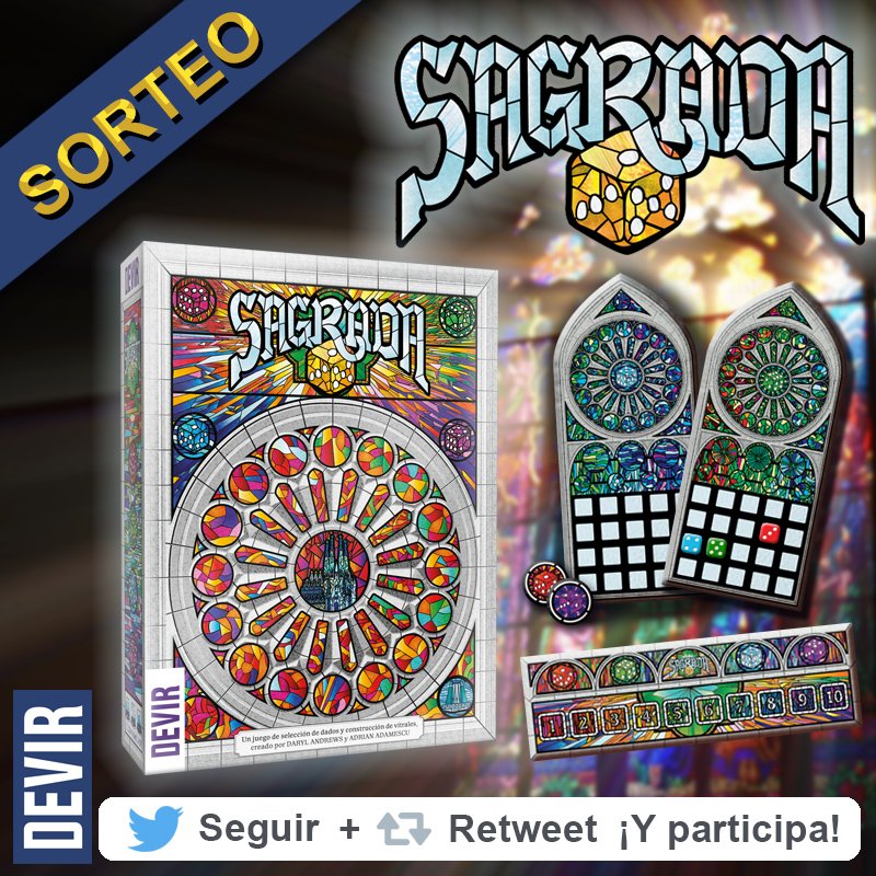 ¡ATENCIÓN SORTEO! Sagrada está a punto de llegar a tiendas y para celebrarlo sorteamos un ejemplar entre todos los seguidores que hagan RT hasta el 05/08 a las 23.59h ¡Mucha suerte!